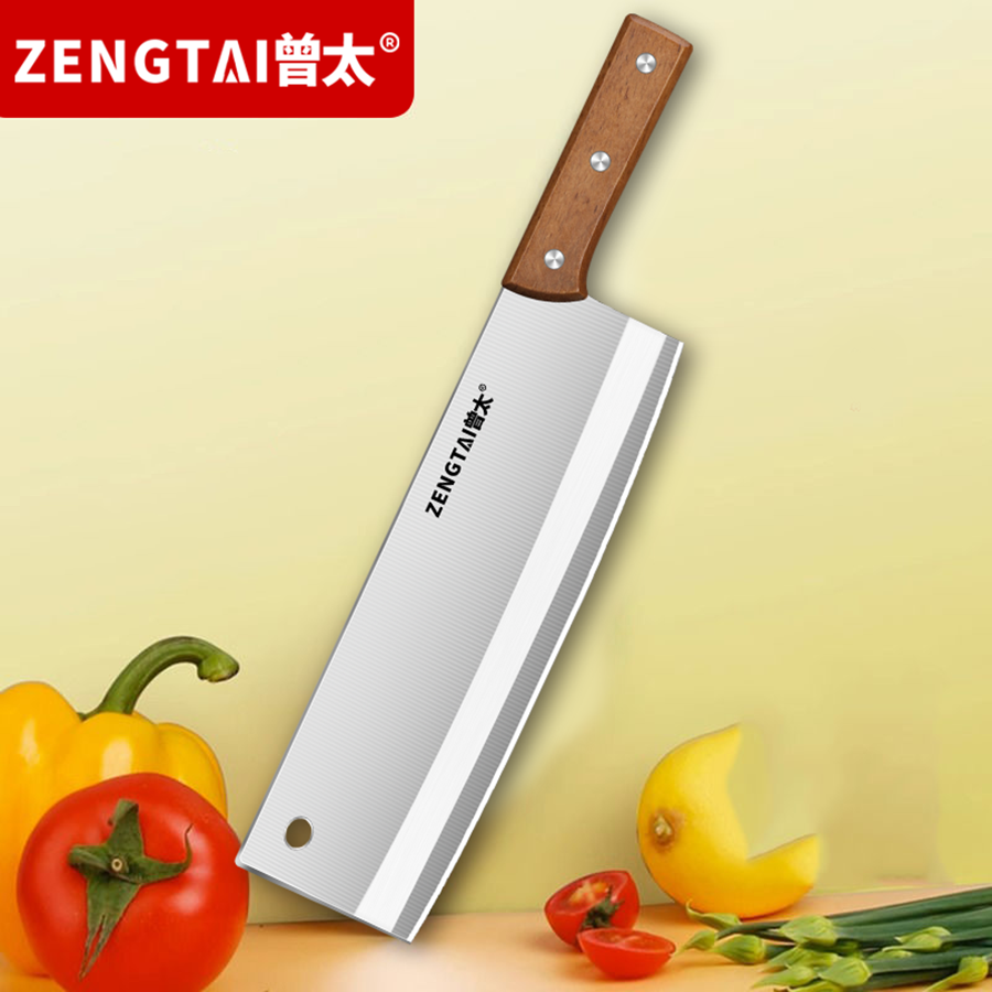 Stainless Steel Slicing Kitchen Knife Chinese Meat Cleaver Cooking Knife 4Cr13Mov Meat Cleaver Kitchen Tool