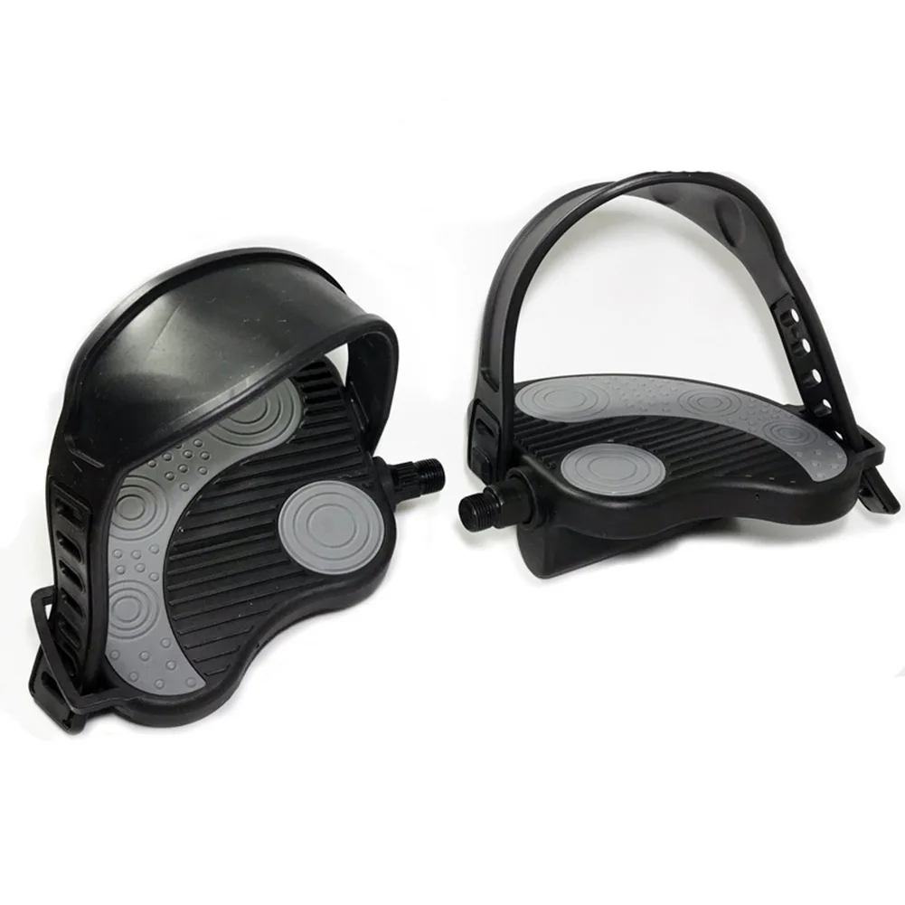 Bicycle Pedal Straps Adjustable Length Exercise Bike Stirrup Strap Accessories Parts