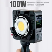 FD FEIDU FD100D 100W COB LED Light 2700k-5600k Photography Lighting Outdoor Photo/Video Shooting Handheld Portable Pocket Light 2