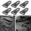 150 Pcs Enlarged Mouth Clip Sling Clasp Olecranon Hook For Sling Outdoors Bag Backpack,Carabiner Keychain Snap Hooks 2