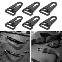 150 Pcs Enlarged Mouth Clip Sling Clasp Olecranon Hook For Sling Outdoors Bag Backpack,Carabiner Keychain Snap Hooks 2