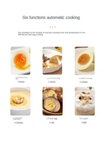German egg cooker smart reservation dormitory breakfast egg cooker multifunctional household small egg steamer 2