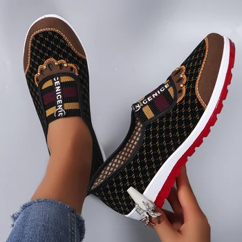 Women's summer breathable mesh flat shoes women's shoes casual sneakers shoes, clearance free shipping 1