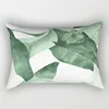 Red Maple Leaf Tropical Plants Flowers Leaves Pillow Covers High Quality Short Plush Velvet Rectangle  Pillow Cases Four Sizes 4