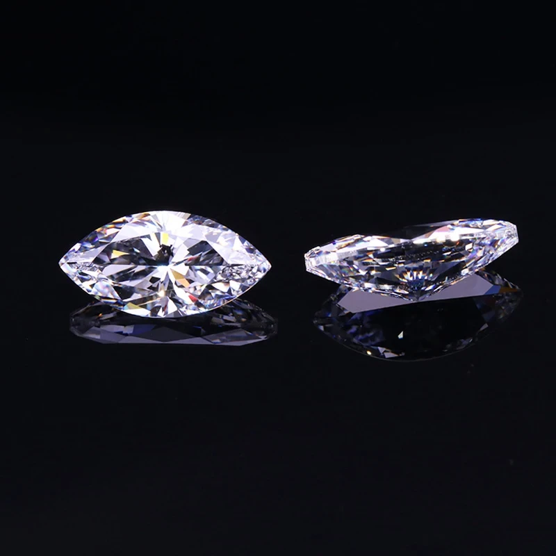 Top Quality 0.05-5ct Rare Marquise Cut Moissanite Loose Stone D Color VVS1 Super White Certified Marquise Moissanite Diamond