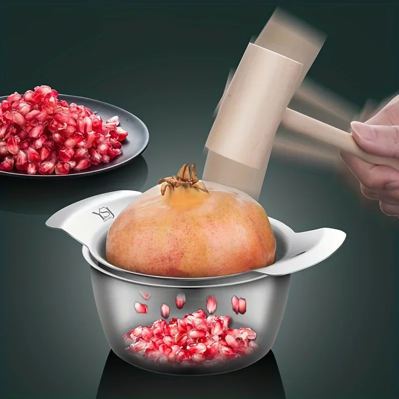 3 pieces/set, pomegranate peeling tool set, 304 stainless steel meat picker, pomegranate peeler fruit peeler