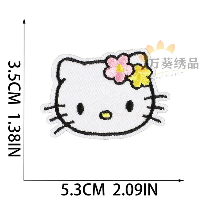 Hello Kitty Patch Clothes, Hello Kitty Embroidery Patchs