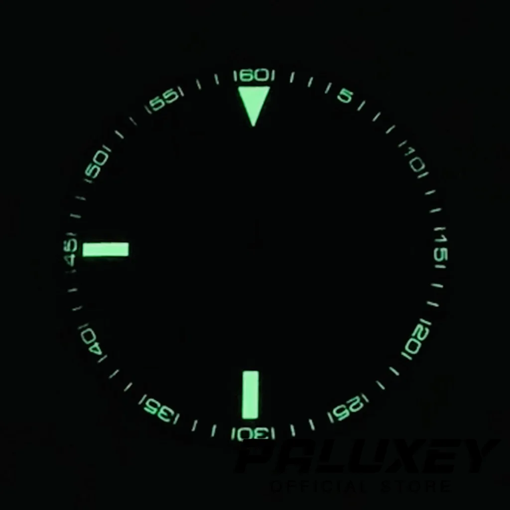 Watch Dial Accessories Watch Face Accessories NH35 29mm Roman Numeral Watch Dial Green Luminous For NH35A 4R35 Movement Replacement Watch Parts