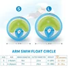 Swimbobo Children Swimming Arm Circle Boys and Girls Swimming Arm Circle Green Orange Thickened Inflatable Water Sleeve Toy 5
