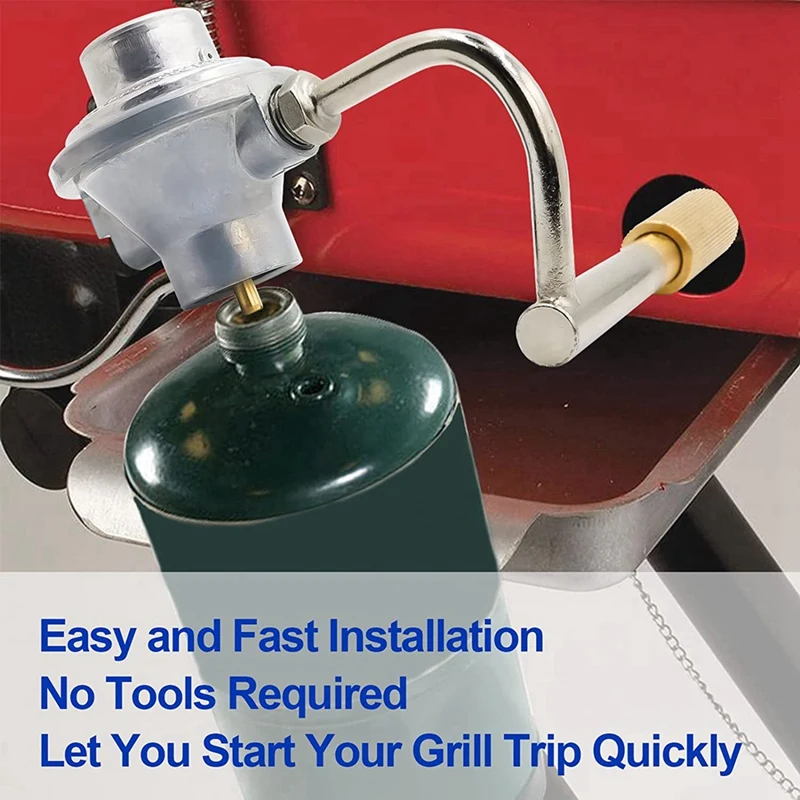 For Coleman Roadtrip Grill Regulator, Perfectly Replacement C001, 5010000743, Compatible Coleman Grill 9949 Series Etc