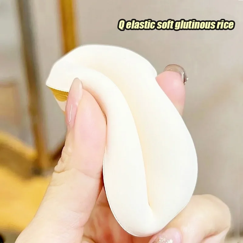 Air Cushion Cosmetic Puff Set With Storage Box Makeup Cotton Candy Sponge Soft Leather Clip Wet Dry Use Tools Maquiagem