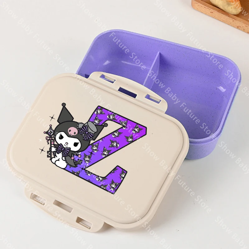Large Insulated Cartoon Bento Lunch Box for Kids - Cute & Portable