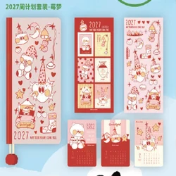 Compact Weekly Planner Notebook - Pocket - Sized Schedule Organizer for Efficient Daily Planning (Dream Set)