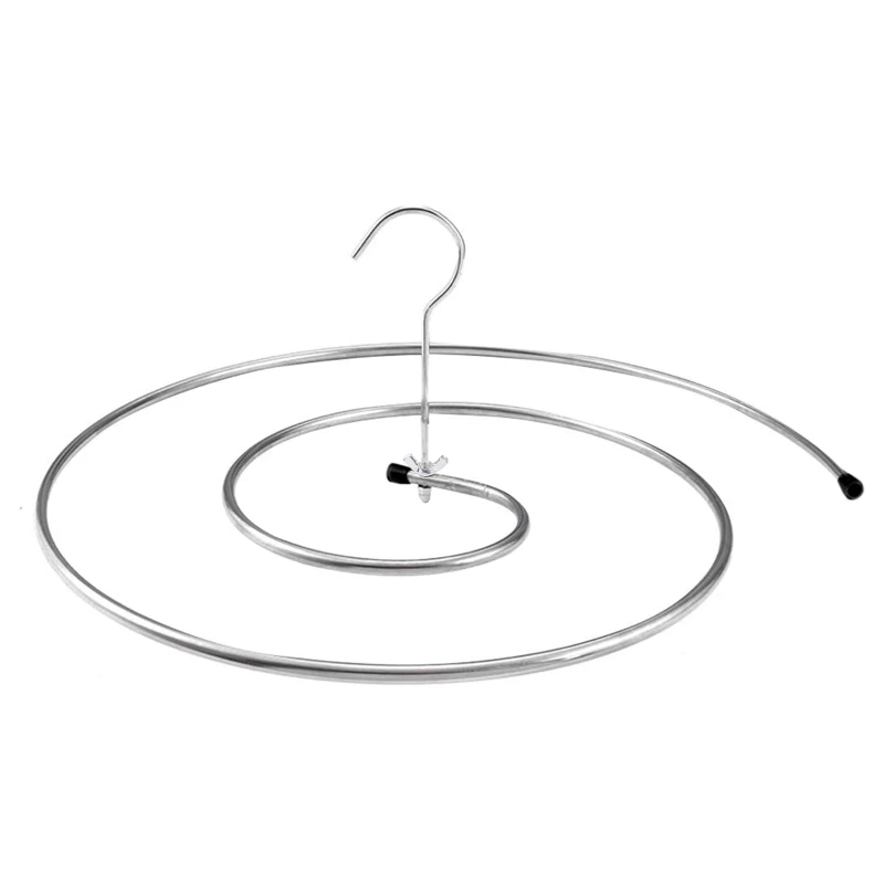 DryingRackSpiralClothHangerHomeBedSheetBlanketHookRotating