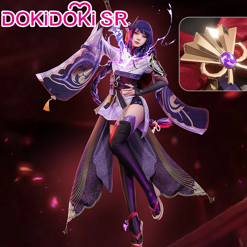 Raiden Shogun Baal Cosplay Game Genshin Impact Cosplay Costume DokiDoki-SR Shogun Baal Costume Raiden Ei Christmas cosplay costume