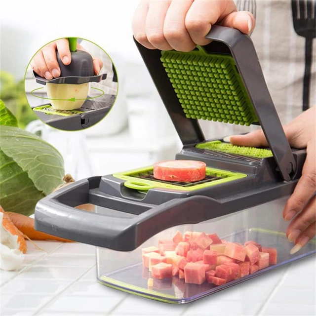 Multifunctional Vegetable Cutter  Set Kitchen Gadgets Accessories - Vegetable  Slicer - Aliexpress