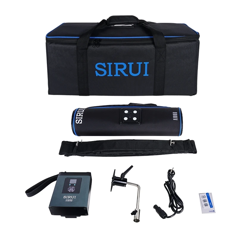 SIRUI A100B 듀얼 컬러 온도 자동 팽창 사진 램프, 100W
