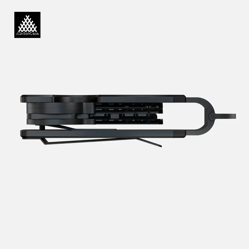 Premium Carbon Fiber and Metal Alloy Key Holder