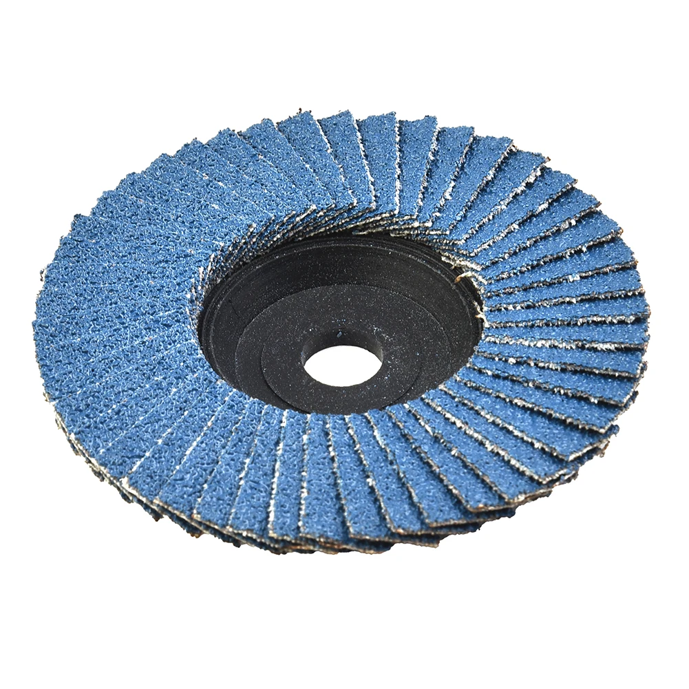 

75mm Grinding Wheel 80 Grit Blue Flap Discs For Angle Grinder Hole 10mm Sanding Discs Spare 3 Inch High Quality