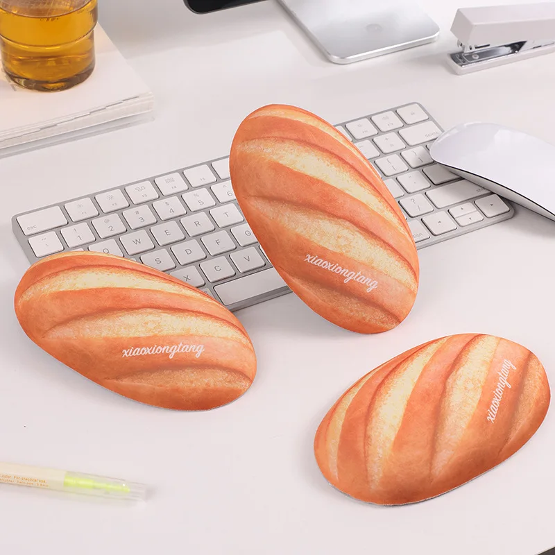 Set 8 Tappetini Ergonomici Con Supporto Polso In Memory Foam, Poggiapolsi Morbido Per Mouse E Tastiera, Base Antiscivolo, Per Gaming E Ufficio (Rosa)