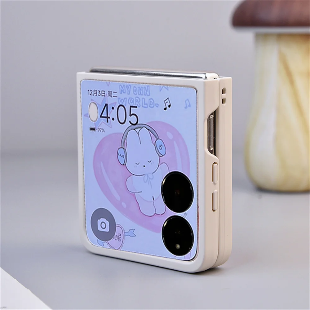 Adorable Embroidered Raccoon Phone Case with Portable Strap - Hard Shockproof Back Cover
