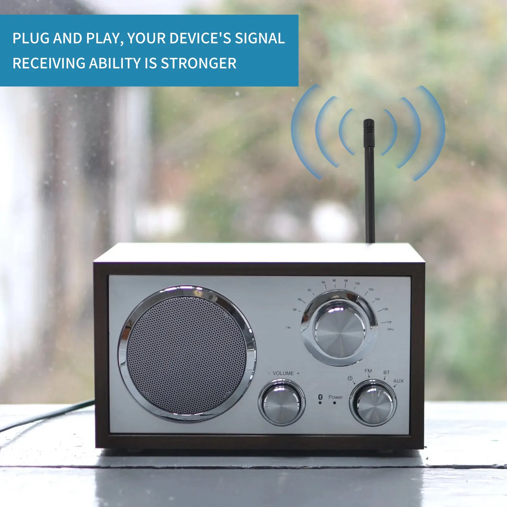 

Mini Speaker Universal 3.5mm Radio Outdoor Audio Antenna Headphone Hole External Antenna 3.5mm