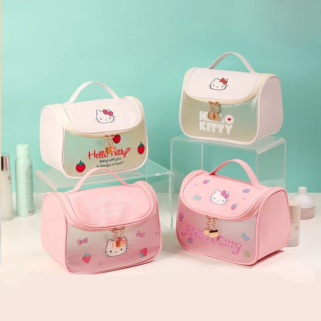 Hello Kitty – sacs à cosmétiques Sanrio, boîte de rangement