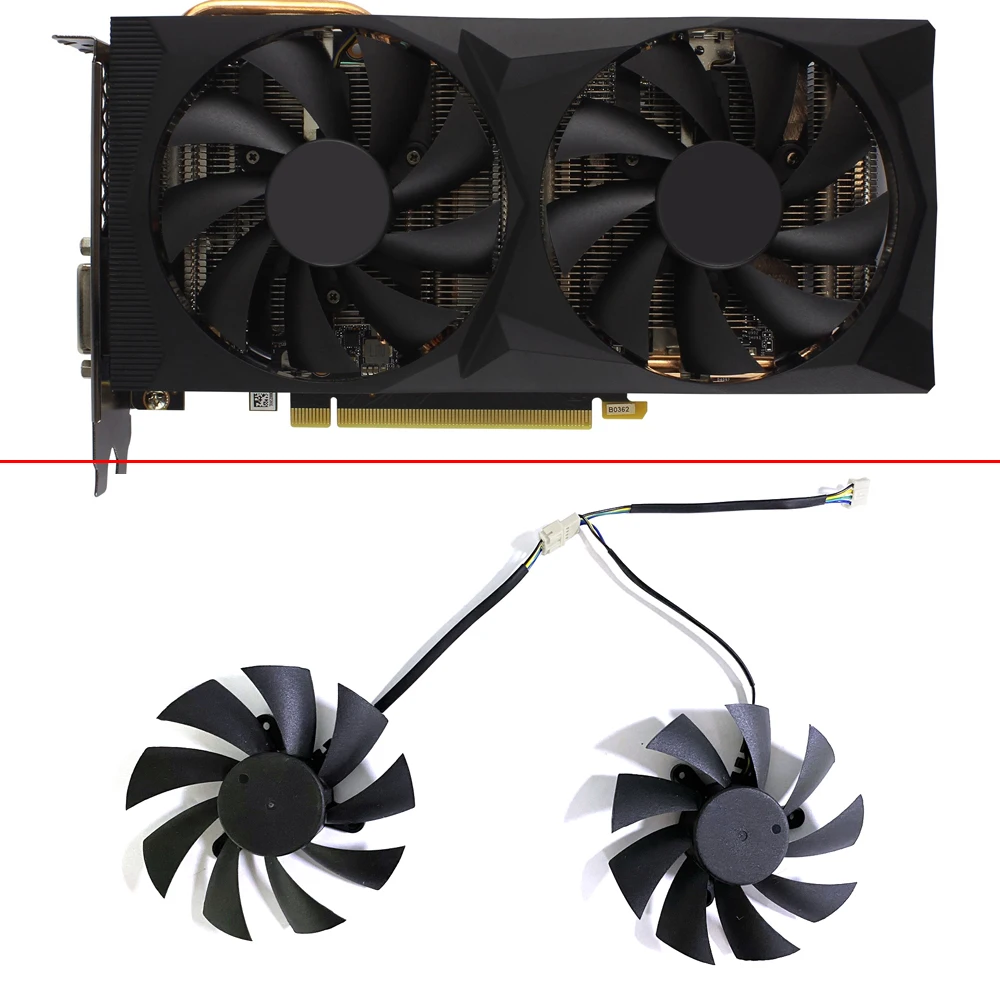 Nuovo 87 Millimetri Ga92A2H 4Pin Rtx2060 Gpu Fan Per Zotac Geforce Rtx2060 Super Mini Rtx 2060 6Gb Zt-T20600 Scheda Video Sostituire Raffreddamento