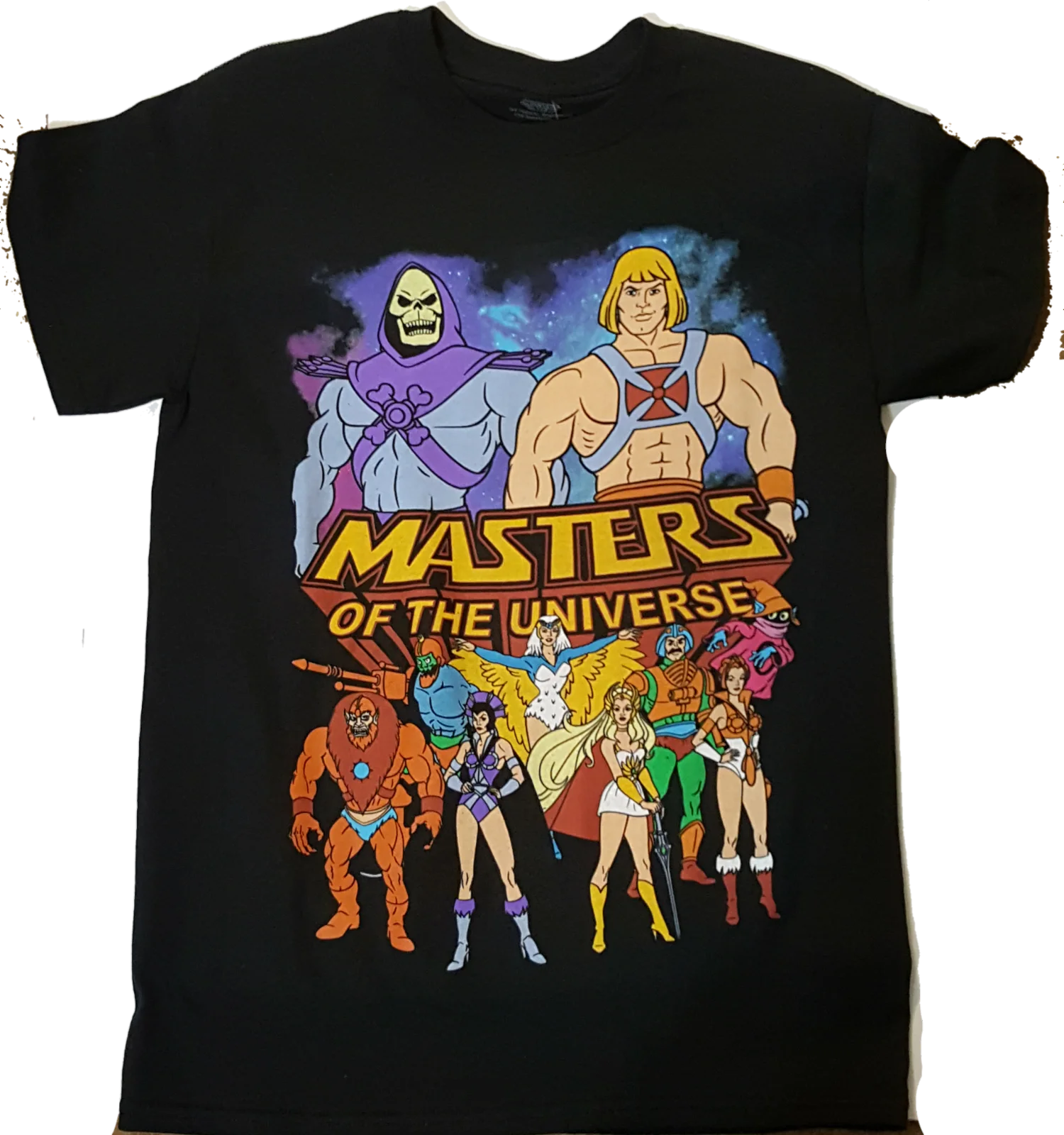 Masters Of The Universe He Man She-Ra Skeletor Orco And Gang Small T Shirt
