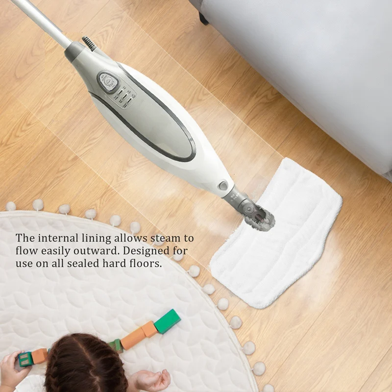 5PackWashableSteamMopPadsReplacementForSharkSteamAndSpray