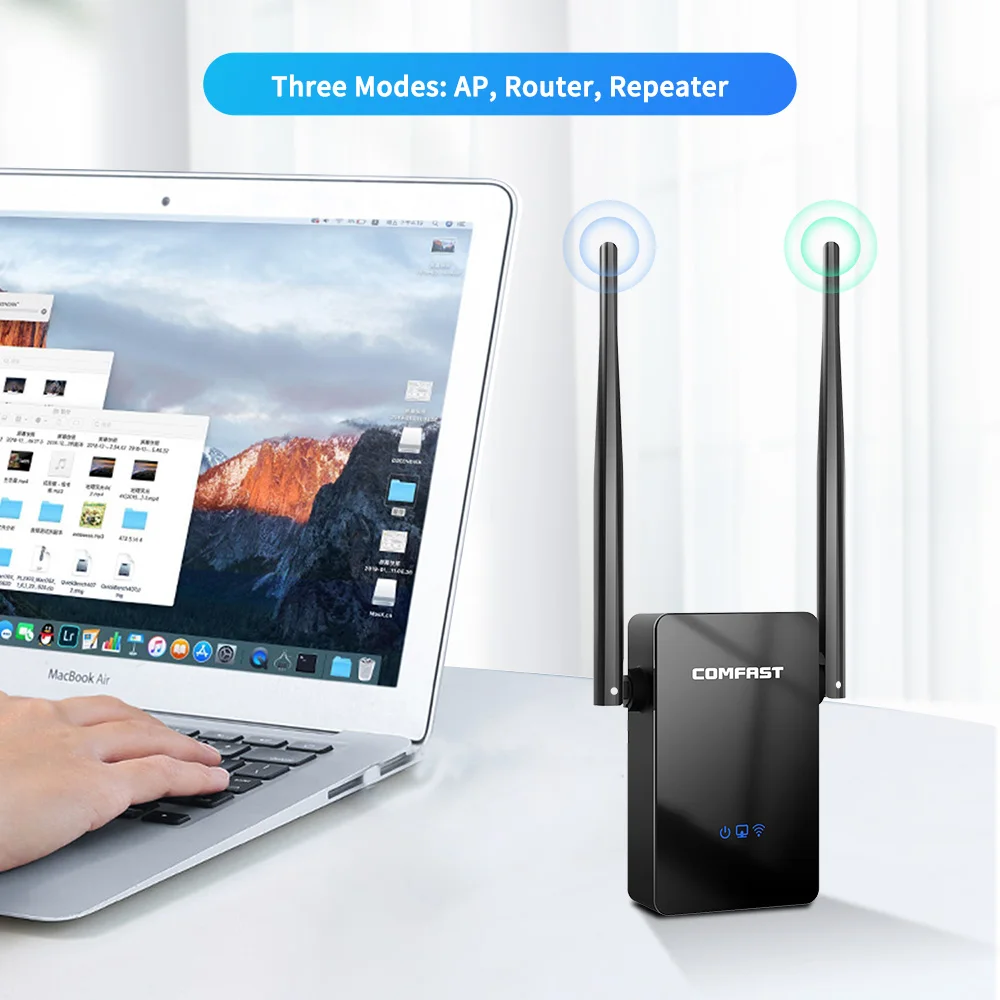 

Comfast CF-WR302S 300Mbps WIFI Repeater Wireless WIFI Router Range wifi Extender 802.11b/g/n Wilreless-N Wi-fi Booster Repetidor