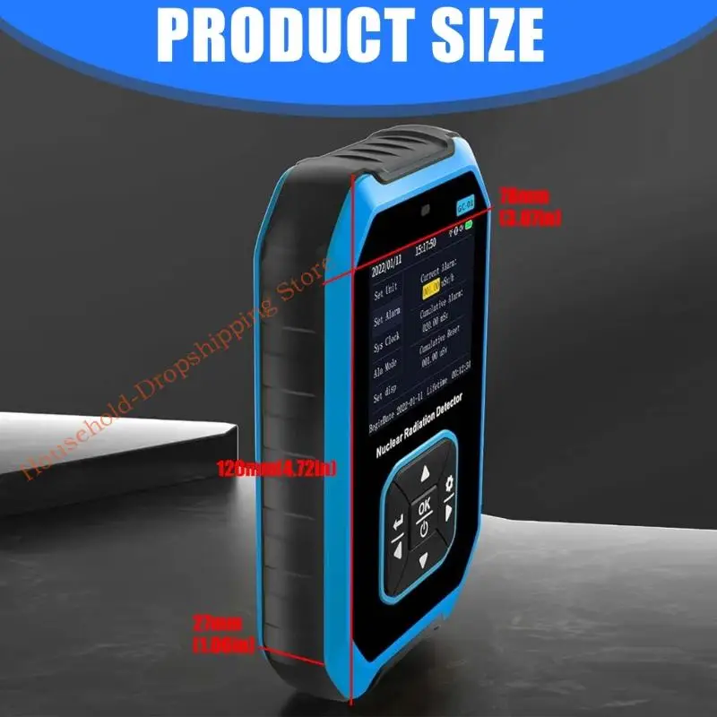 다중 시나리오 구축에 적합한 사용자 친화적인 핵 방사선 모니터 85AD