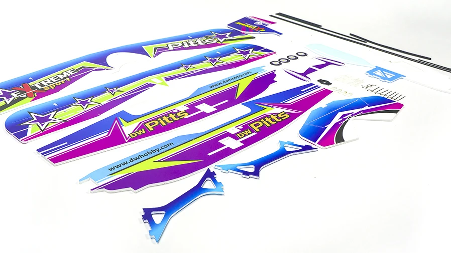 Micro Indoor PP Schaumstoff KIT Sport 3D Doppeldecker 450mm Spannweite Pitts Leichtestes RC Flugzeugmodell RC MODELL HOBBY SPIELZEUG BESTSELLER FLUGZEUG – Detail 7