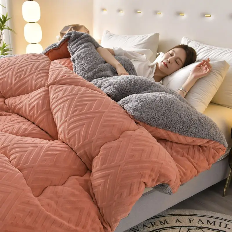 الصوف رقيق المعزي الأساسية ، الدافئة المرجان الفان...