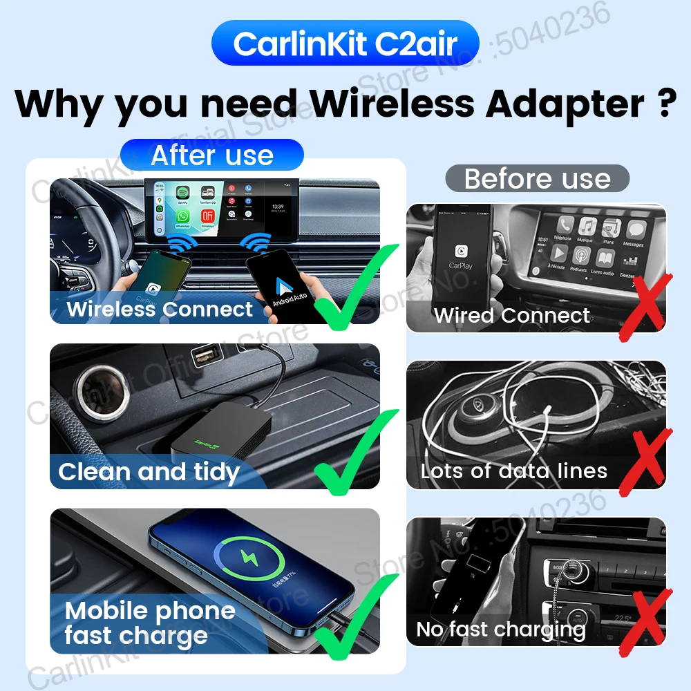 Wireless CarPlay Adapter 4