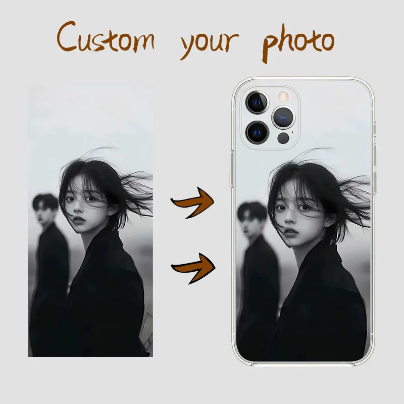 Customized Lovers Photo Personalized Soft Phone Case
