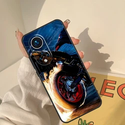 Stylish Cool Motorcycle Phone Case - Durable Protective Cover for Honor X7a (HI1297)