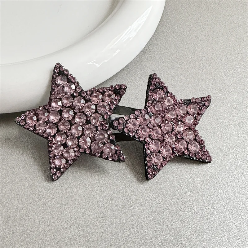 1pc neue süße Prinzessin Pentagramm Mädchen Haarnadeln Kinder Kopf bedeckung schöne Haar griff Haars pangen Haars pangen Haarschmuck – Detail 4