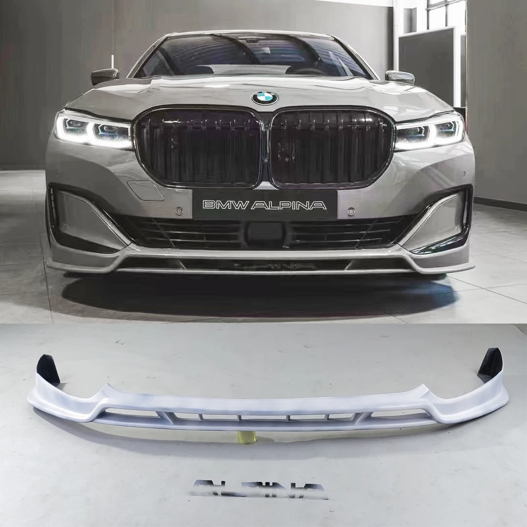 For-BMW-G11-G12-7-Series-Front-Bumper-Lip-Auto-Bodykit-Parts-FRP-Carbon ...