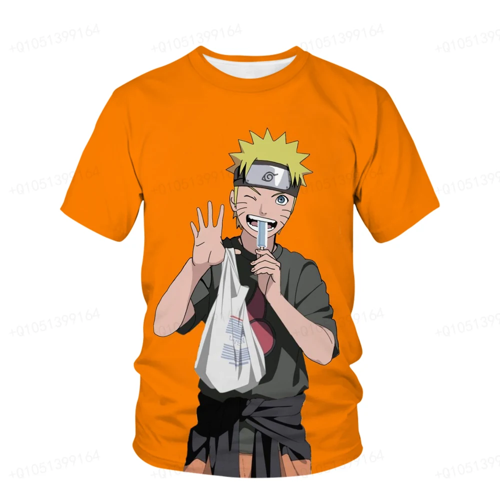 Um desenho de um personagem de desenho animado naruto vestindo um