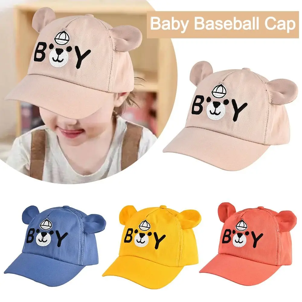 Kids Boys Girls Hat Baby Baseball Cap Toddlder Children Hat Cartoon Fisherman Hat Sun Protection Sunshade Hat Duck Tongue Cap