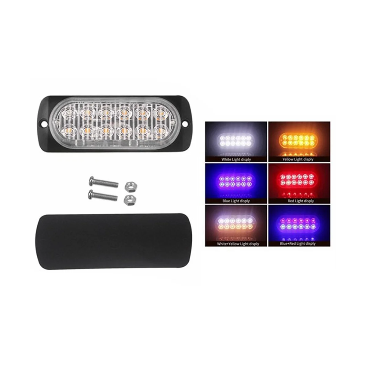 ȸ   LED  DC12-24V Ⱦ  , 12LED 112x41mm, F