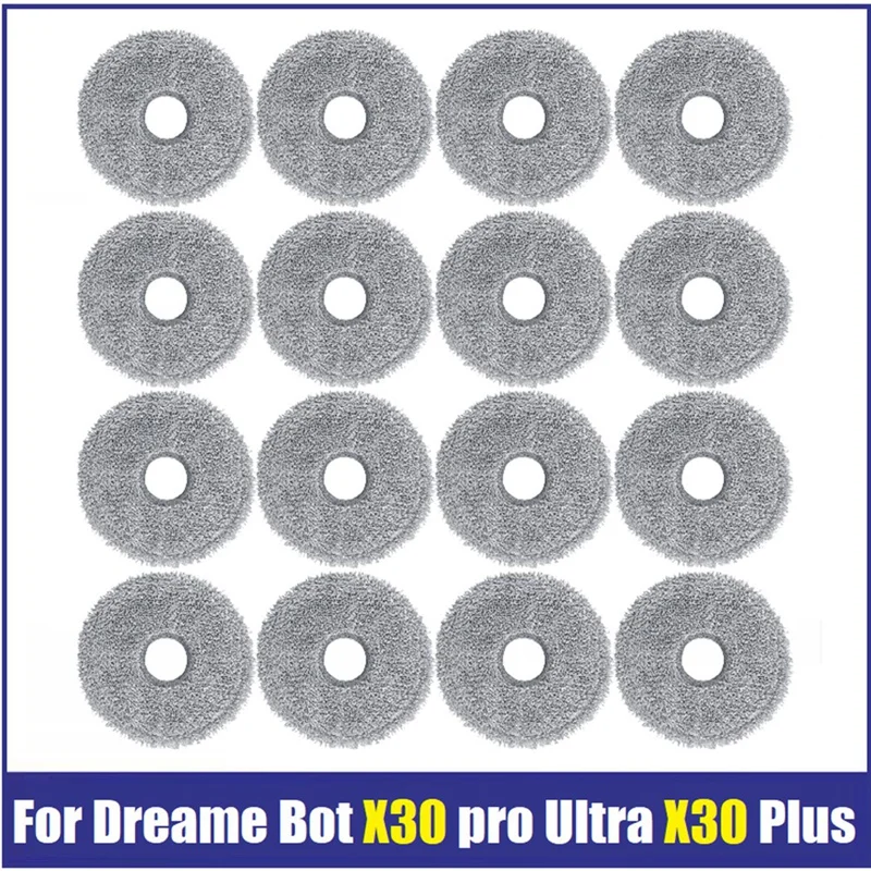 

16 шт., тканевая Швабра для робота-пылесоса Xiaomi Dreame X30 / X30 Pro