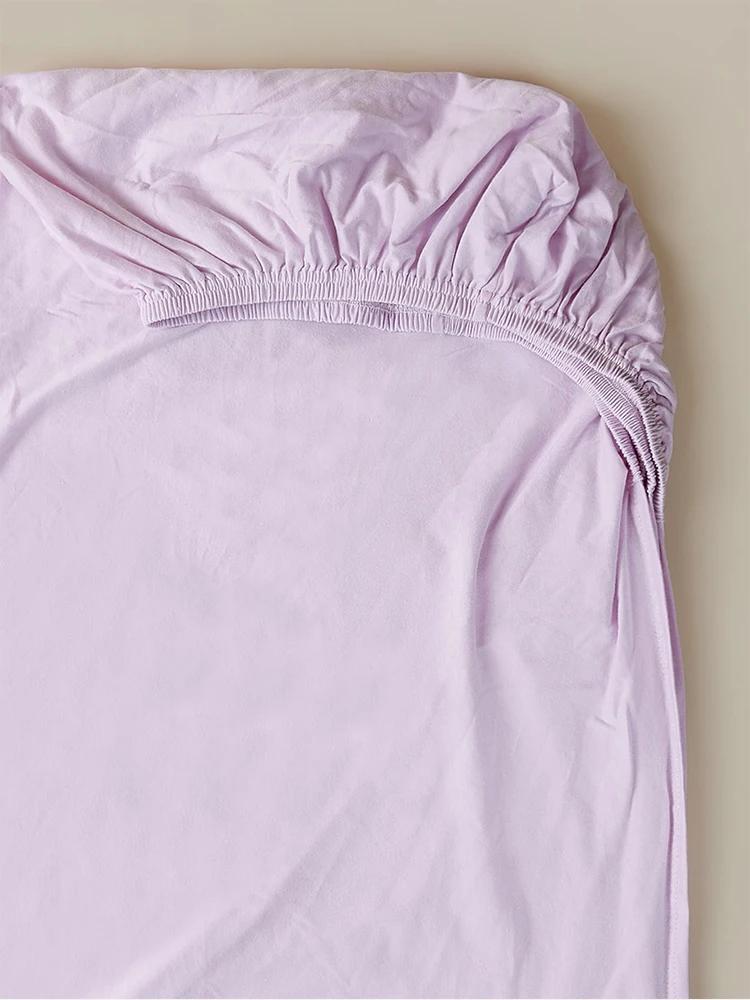 Baby Fitted Sheets Children's Bed Cover For Newborn Bassinet Cradle Sheet Beding 100% Cotton 130*70cm Solid Color bassinet sheets bed sheets