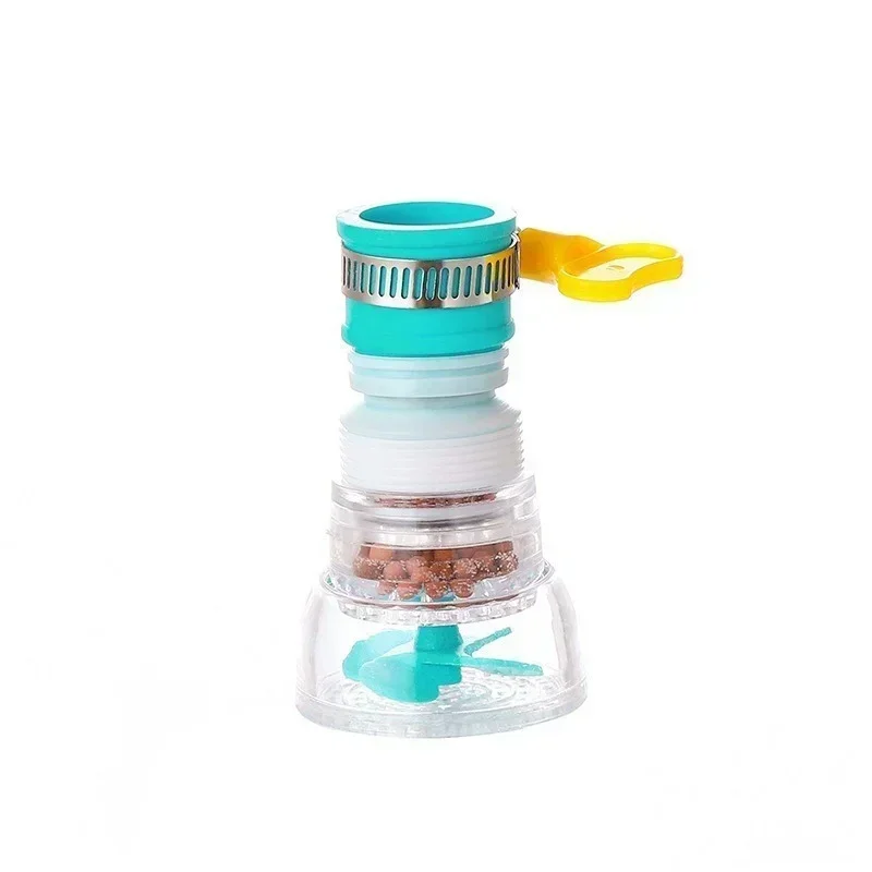 1 Pcs Kitchen 360 Degree Rotating Faucet Bathroom Adjustable Faucet Extender Device Water Saving Sprayer Filter Accessories New