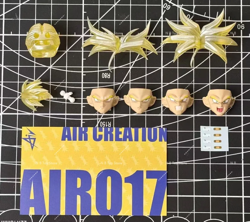 재고 있음 HM AIR 빅 엑스트라 브레이디드 헤드 트렁크 AIR016 AIR017 헤드 스컬프트 액세서리 패키지 수집용 선물