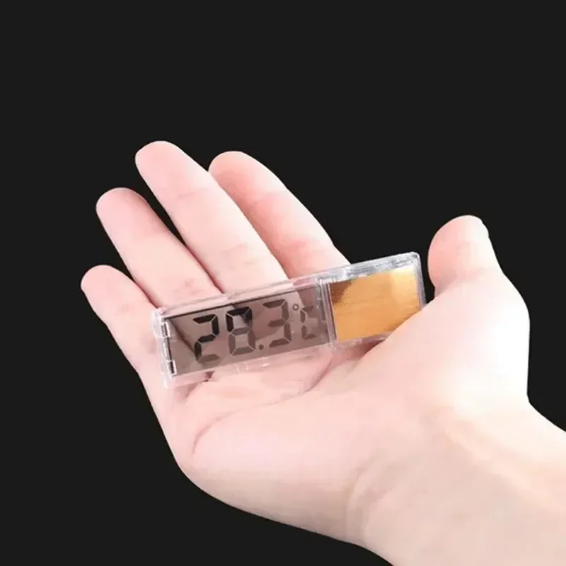 Digital LCD Aquarium Thermometer - Electronic Water Temperature Gauge with Clear Display for Fish Tanks, Accurate & Easy to Read