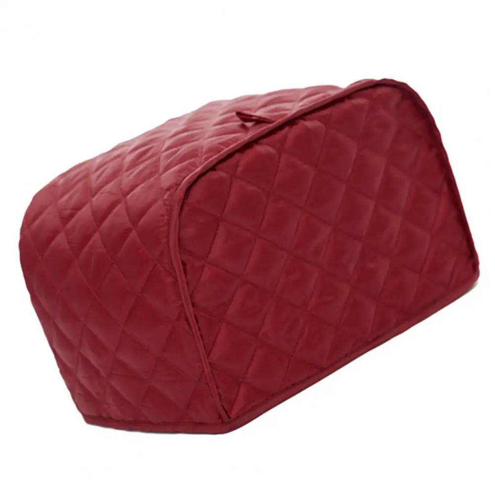 Bread Machine Cover Dustproof Polyester Toaster Oven Cover Rhombus Oilproof Appliance Organizer For Home Kitchen Accessories