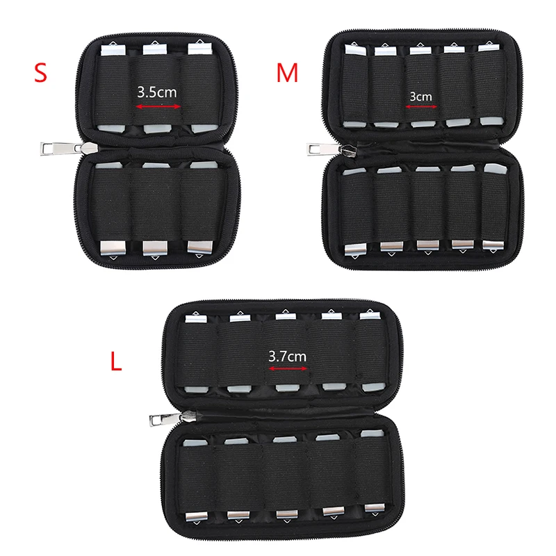 Neoprene Organizer Bag for U Disk Travel Portable Storage Flash Drives Protective Holder USB Zipper Dustproof Shockproof Case