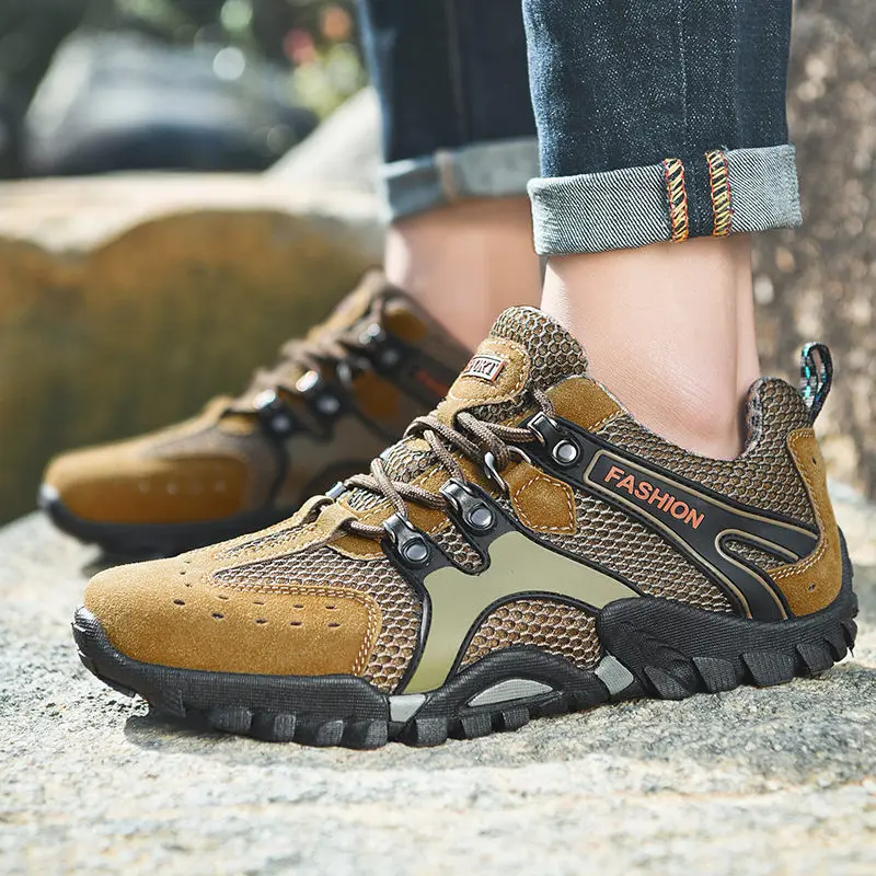 

2023 New Arrival Men Casual Shoes Men Comfortable Lightweight Trekking Sport Sneakers Man Mountain Climbing Trekking Hiking Male